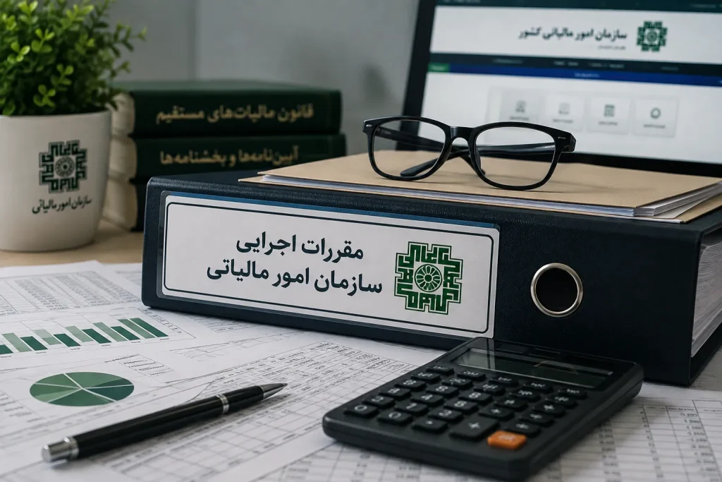 مقررات اجرایی سازمان امور مالیاتی